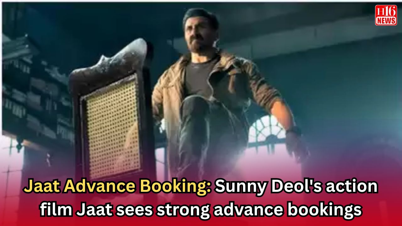 Jaat Advance Booking: Sunny Deol's action film Jaat sees strong advance bookings